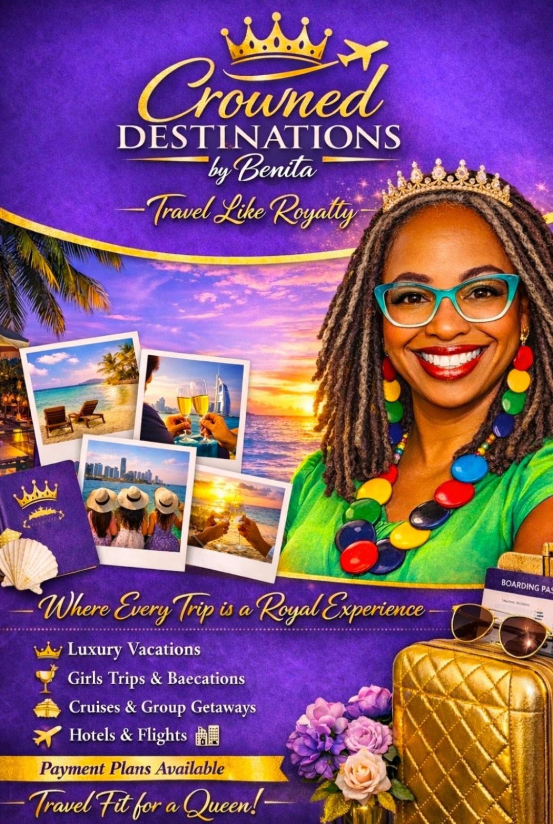 Crowned Destinations by Benita logo